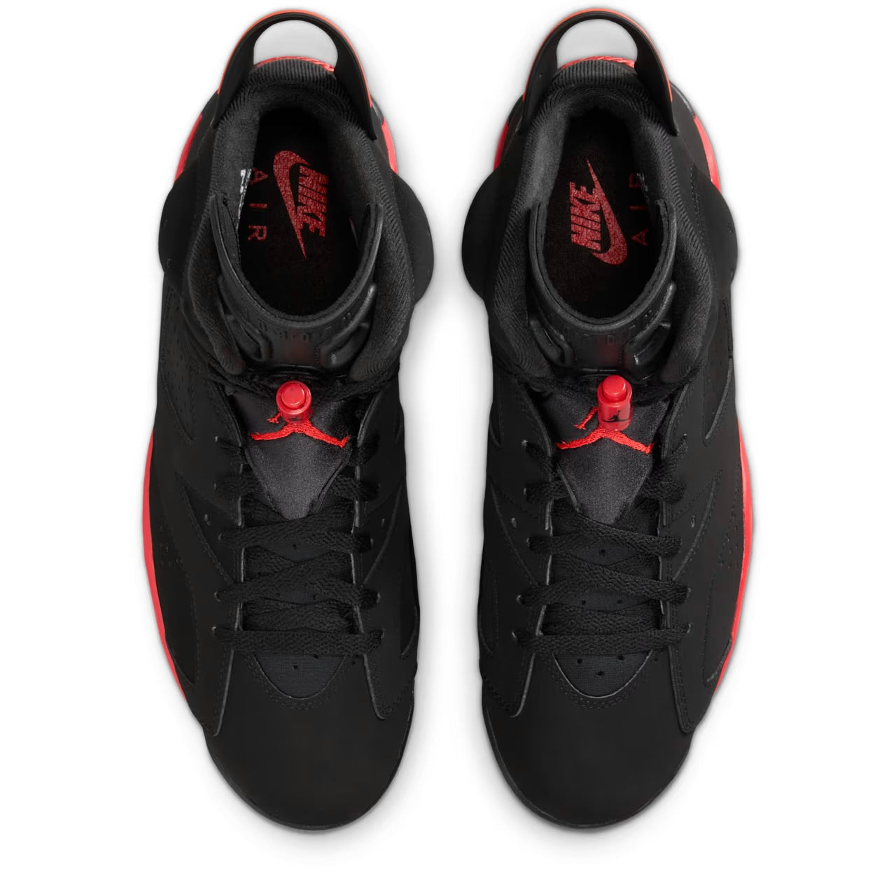Jordan 6 Infrared Salesman Black and Light Crimson