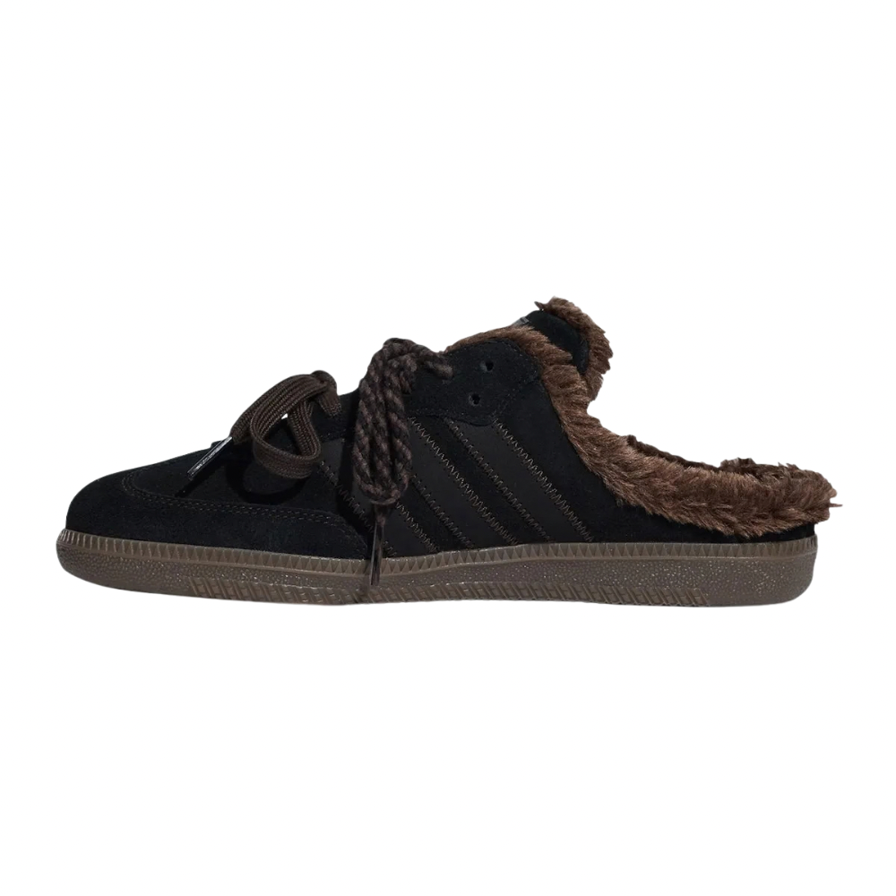 Adidas Samba OG Mule Black Dark Brown