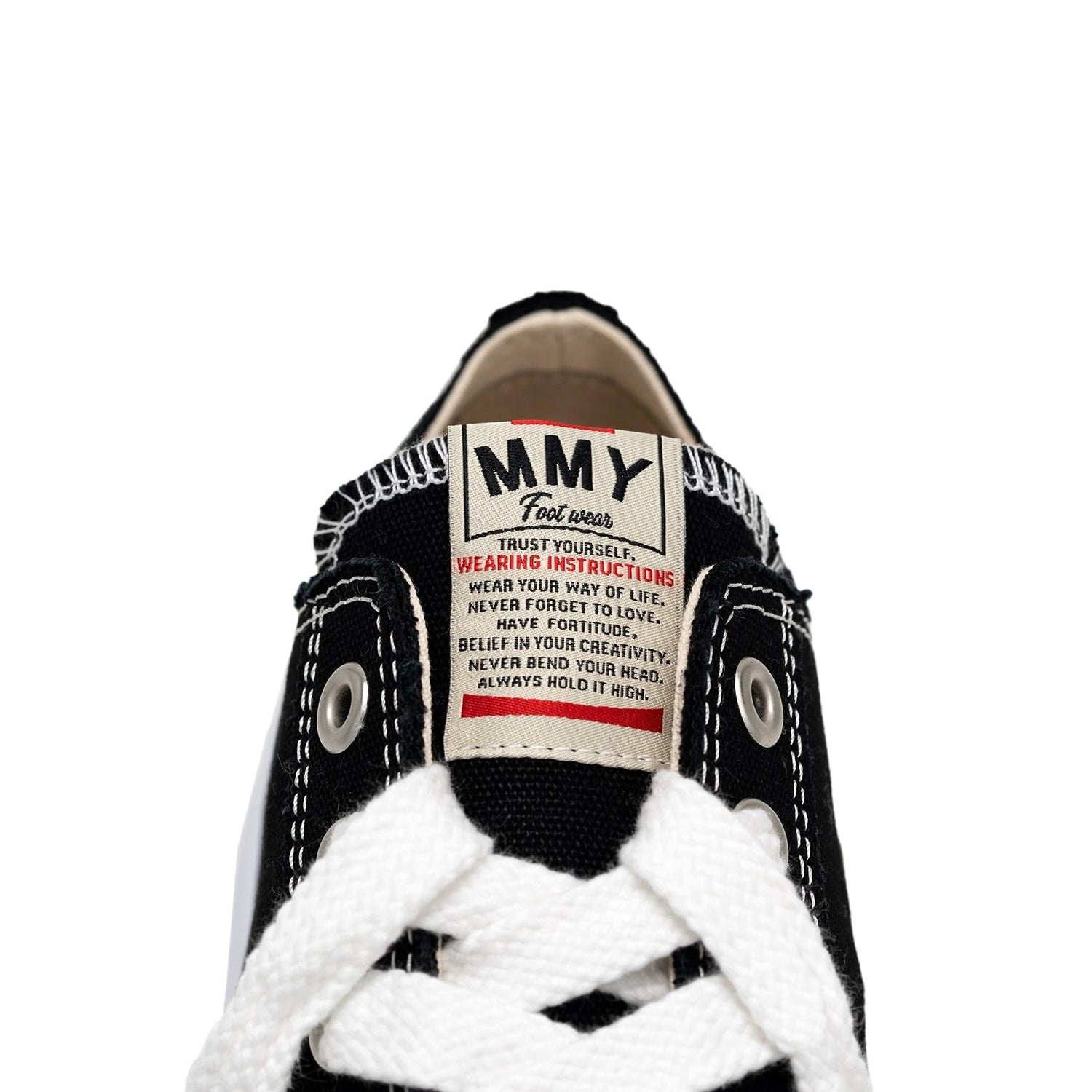 Maison Mihara Yasuhiro Peterson Sole Canvas Low Black