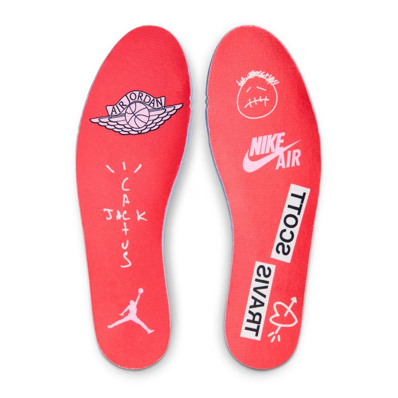 Jordan 1 Low Travis Scott Sail Tropical Pink