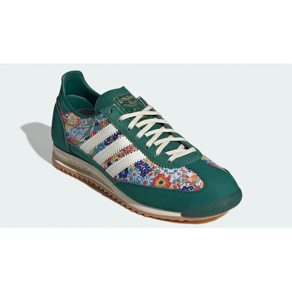 Adidas SL 72 Green Flowers By Liberty London