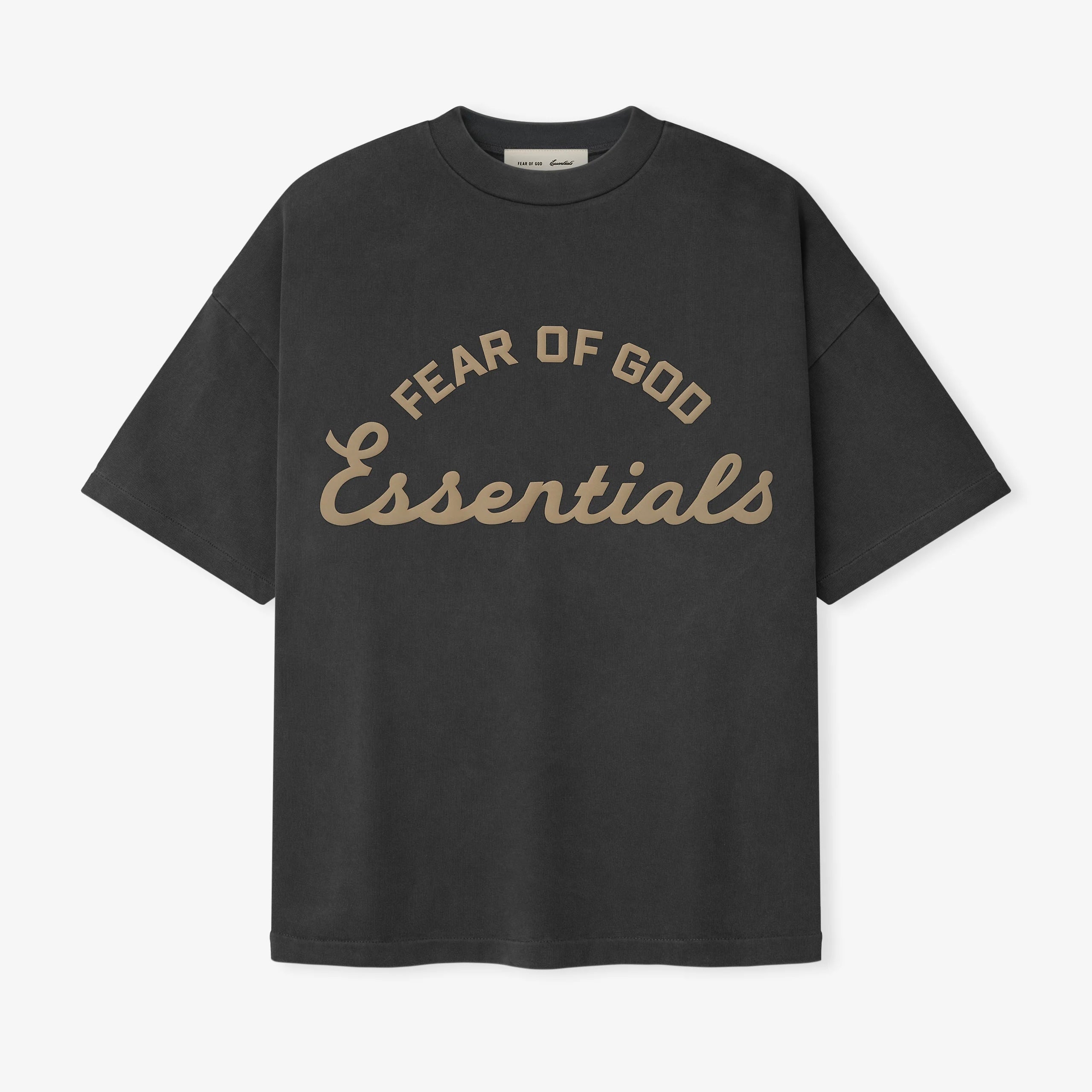 Fear of God Essentials Training 90’s Short Sleeve Tee Faded Iron Grey