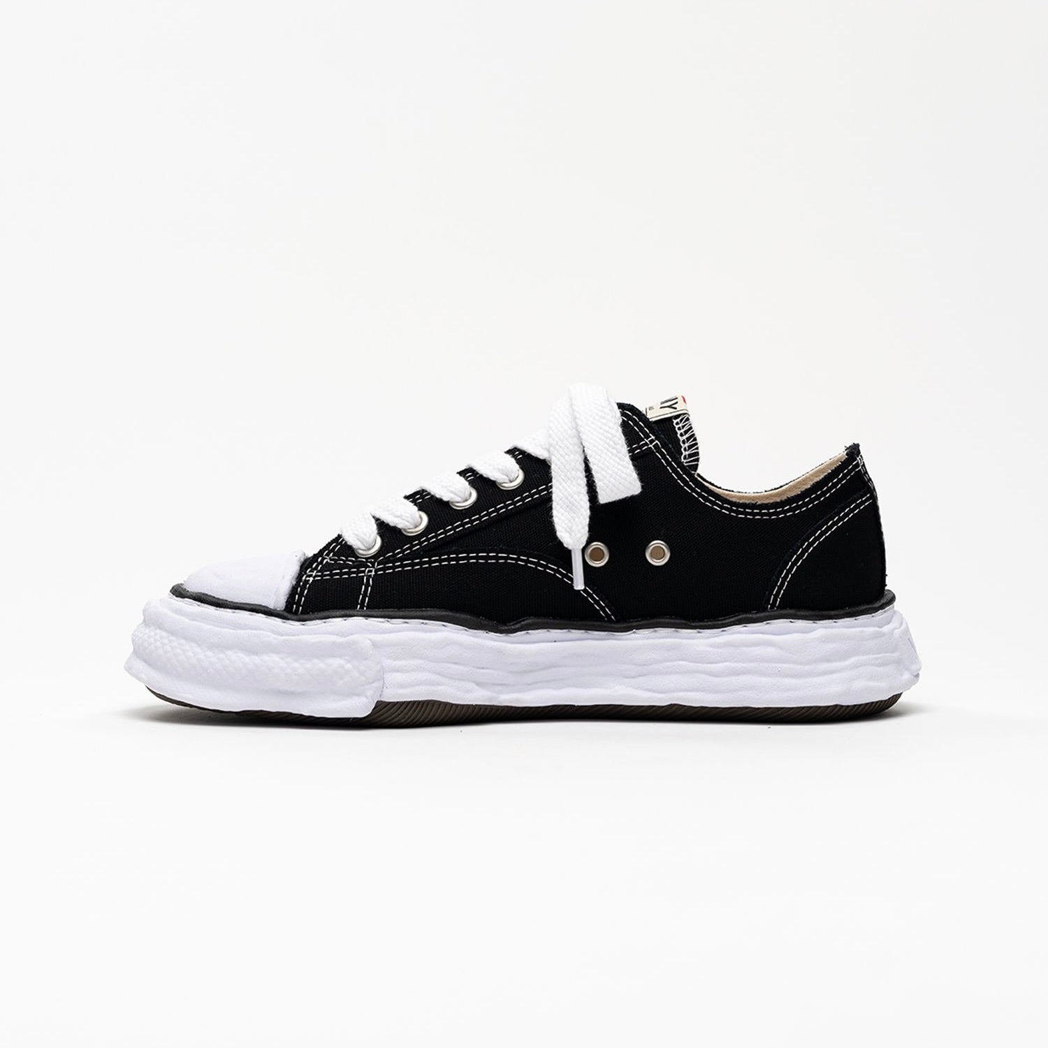 Maison Mihara Yasuhiro Peterson 23 Sole Canvas Low Black