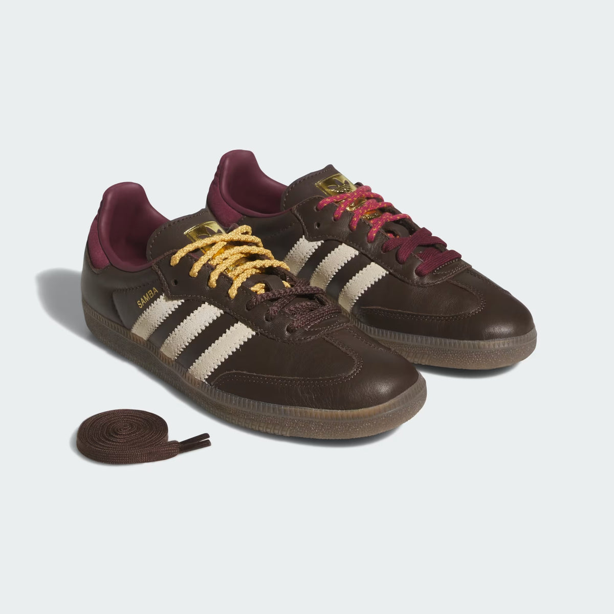 Adidas Samba OG Brown Warm Vanilla Maroon