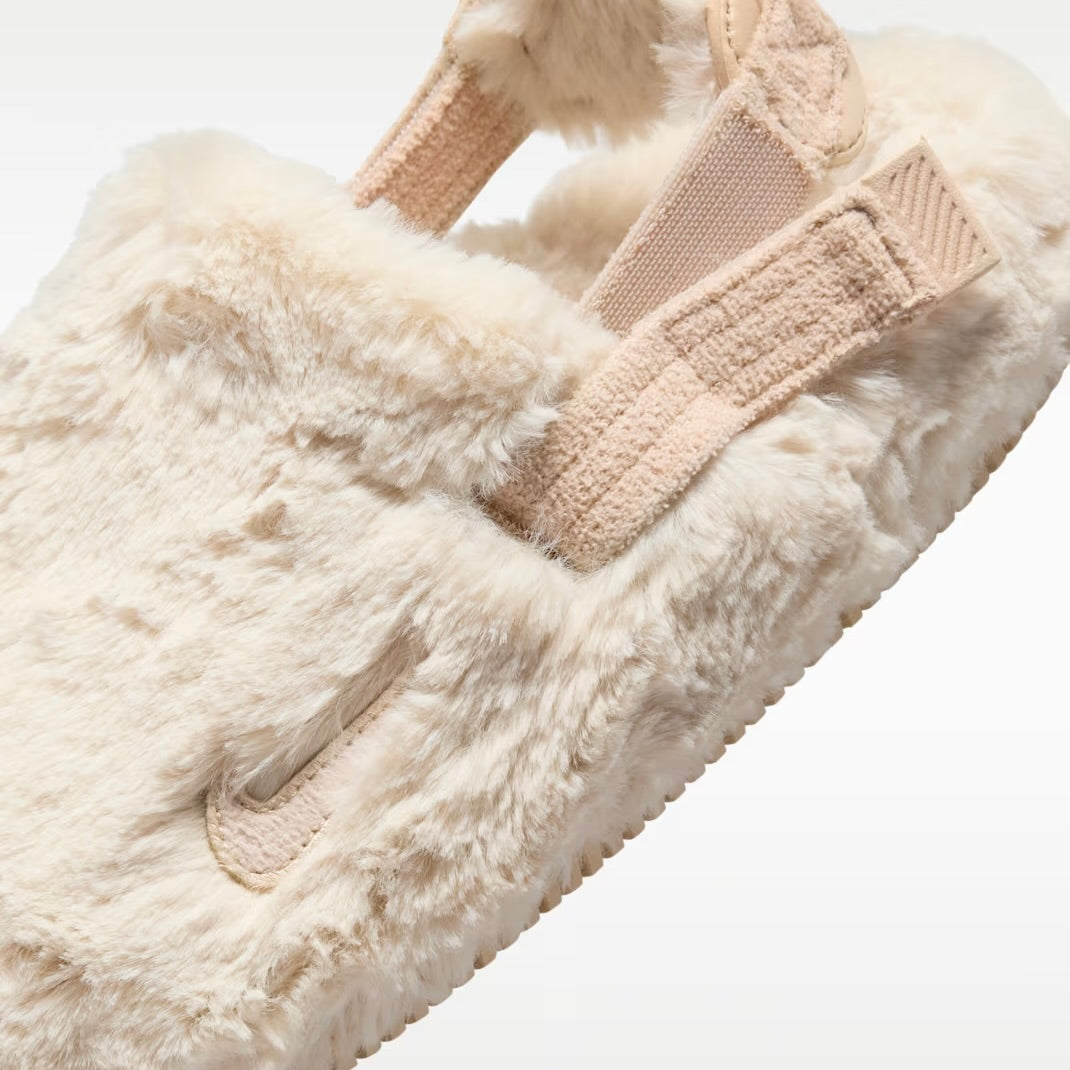 Nike Calm Mule SE Sanddrift Fur