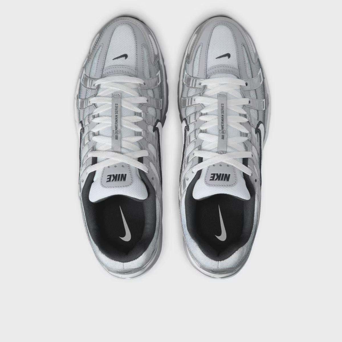 Nike P-6000 Metallic Silver Summit White-Wolf Grey