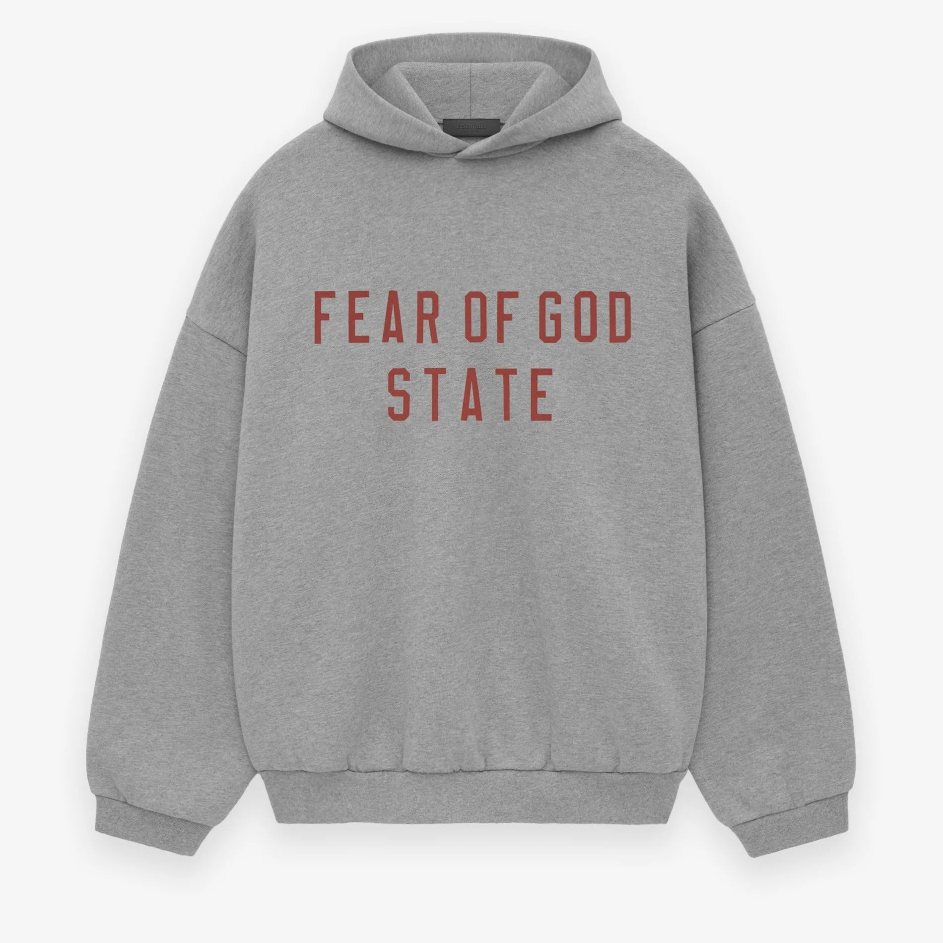 Fear Of God Essentials Fleece Hoodie State (FW24) Dark Heater