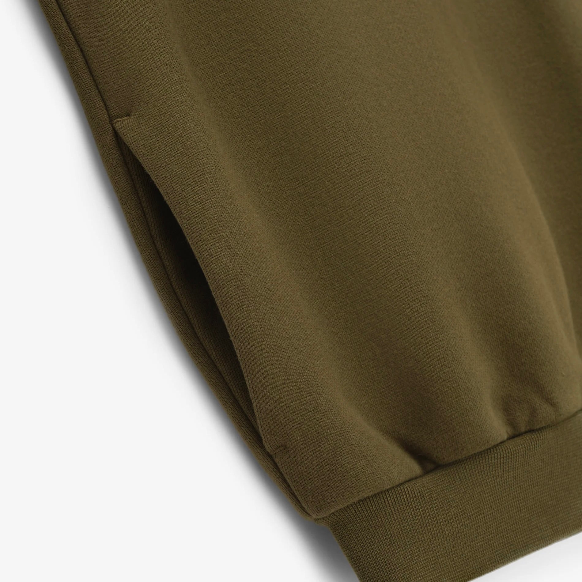 Fear Of God Essentials Fleece Crewneck (FW24) Olive
