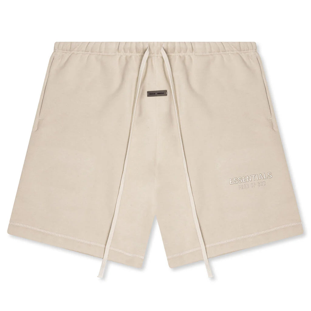 Fear of God Essentials Soccer Fleece Shorts 'Timber'