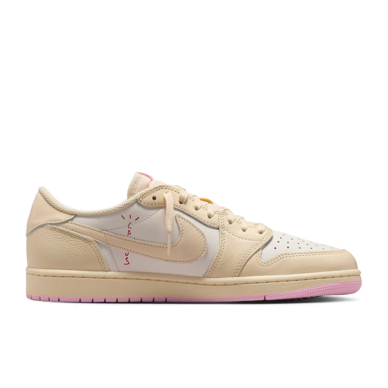 Jordan 1 Low Travis Scott Shy Pink