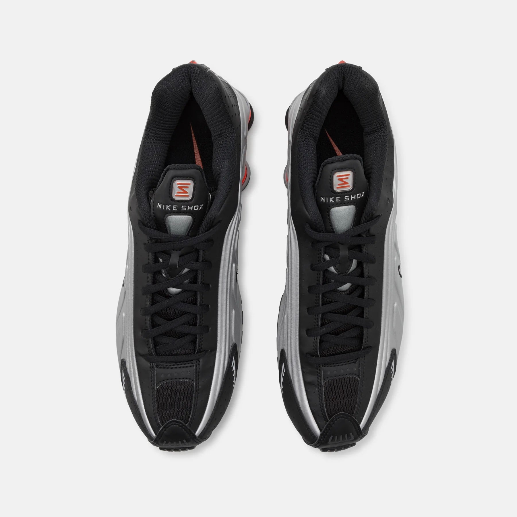 Nike Shox R4 Black Metallic Silver