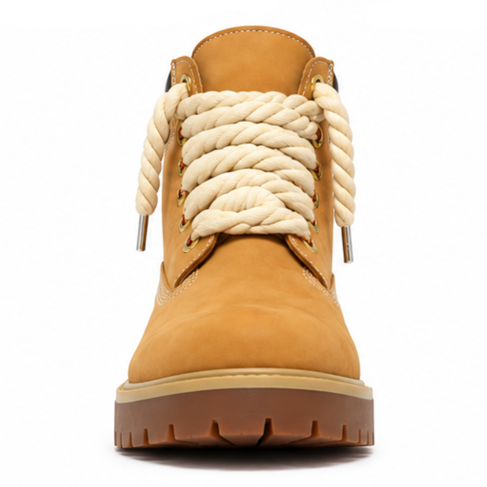 Timberland® Stivale Impermeabile Premium 6-Inch in giallo Custom Corda Rope Laces