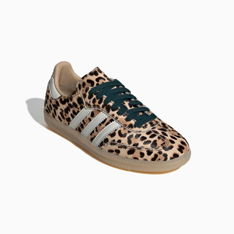 adidas Samba OG Leopard Magic Beige (Women's)