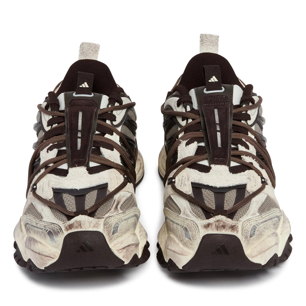 adidas XLG Runner Deluxe 2.0 Off White Aurora Coffee Trace Green Metallic