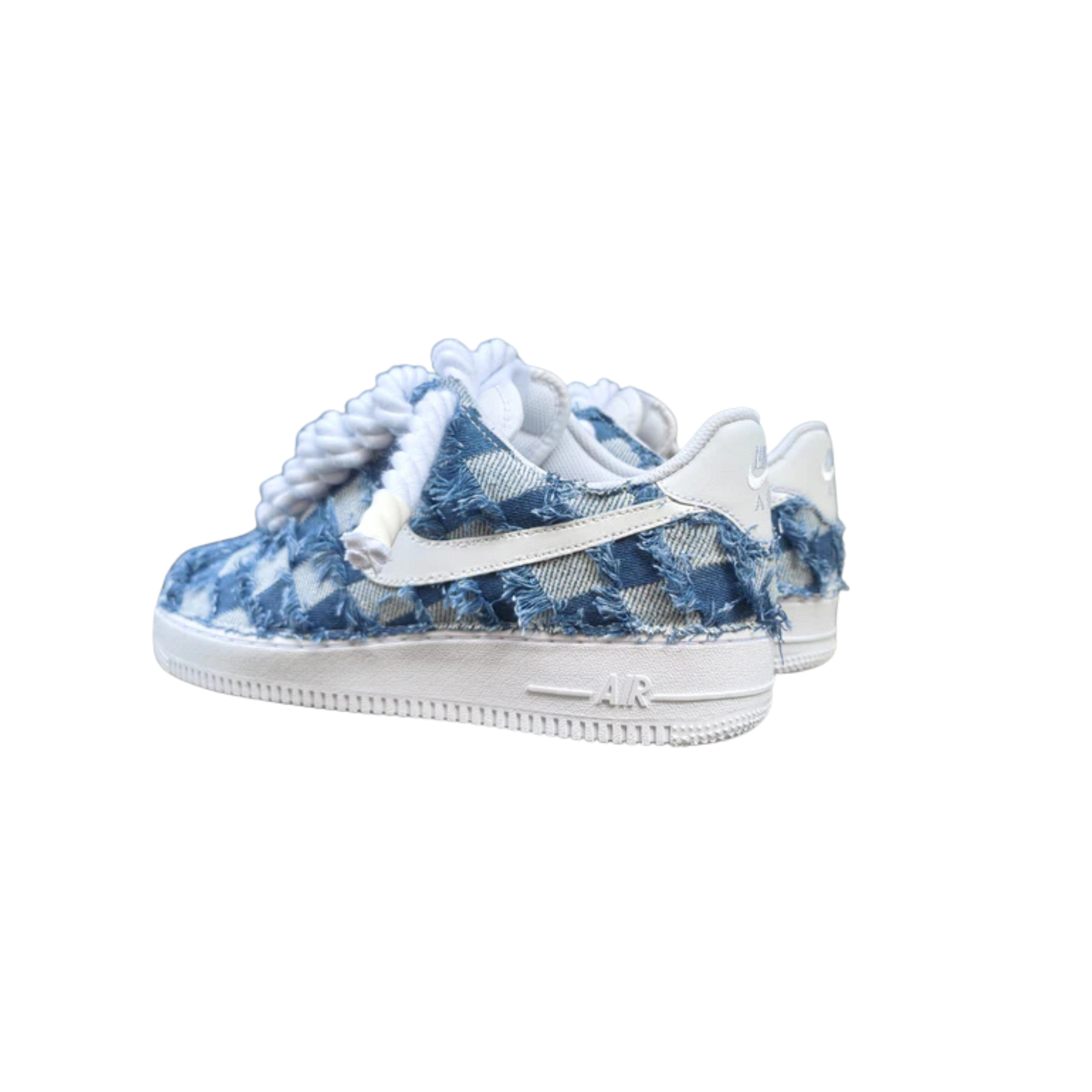 Jean Nike Air Force 1 Rope Custom Denim v3