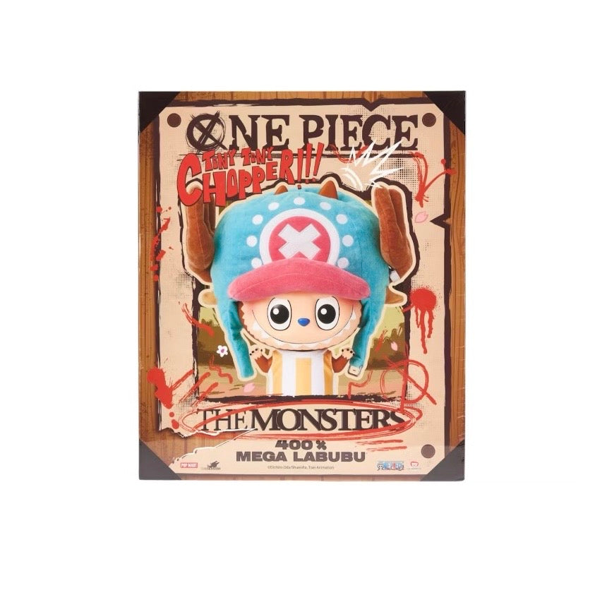 Pop Mart Labubu The Monsters x One Piece Mega Labubu Tonytony Chopper 400%