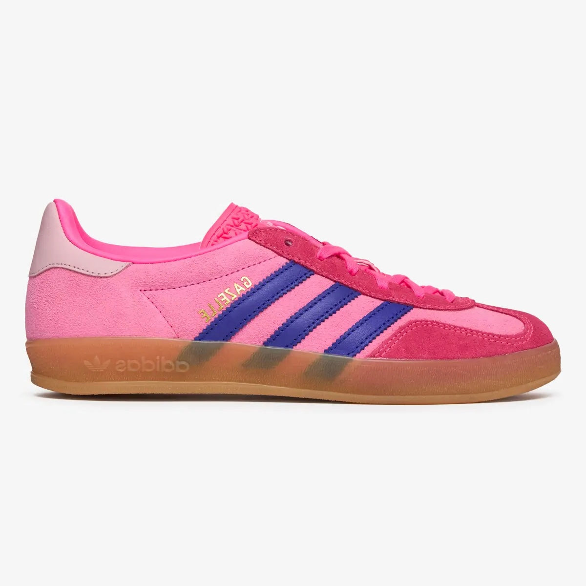 adidas gazelle silver green womens GAZELLE INDOOR BEIGE/BROWN/GUM – Laced Run main image 1
