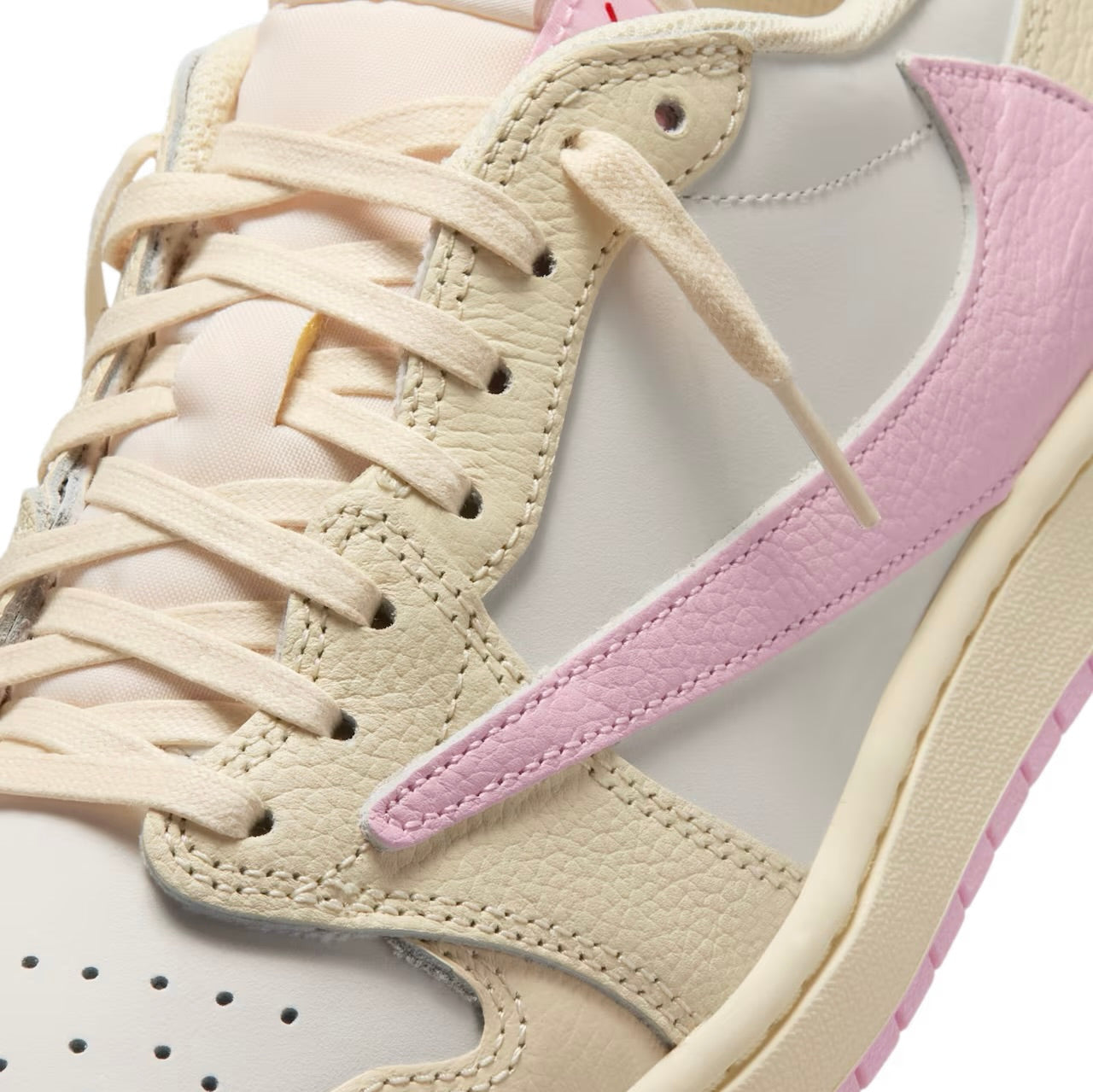 Jordan 1 Low Travis Scott Shy Pink