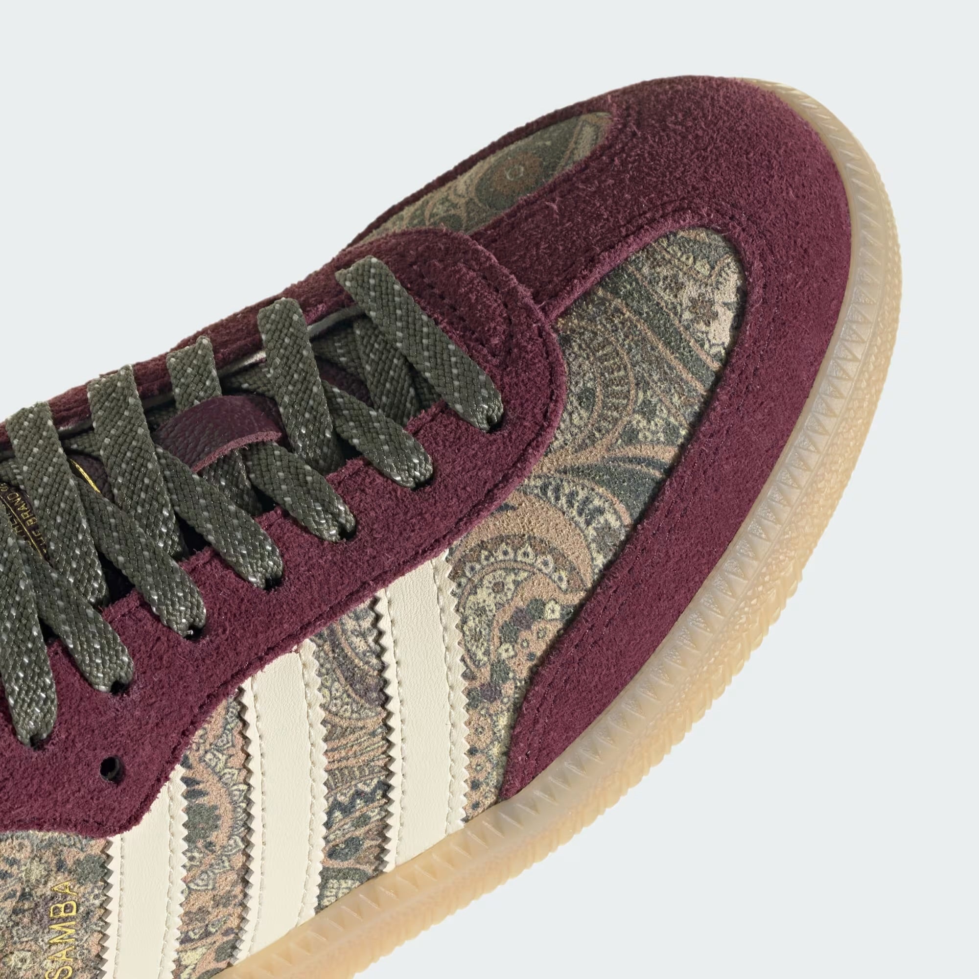 Adidas Samba OG Liberty London Maroon Warm Vanilla