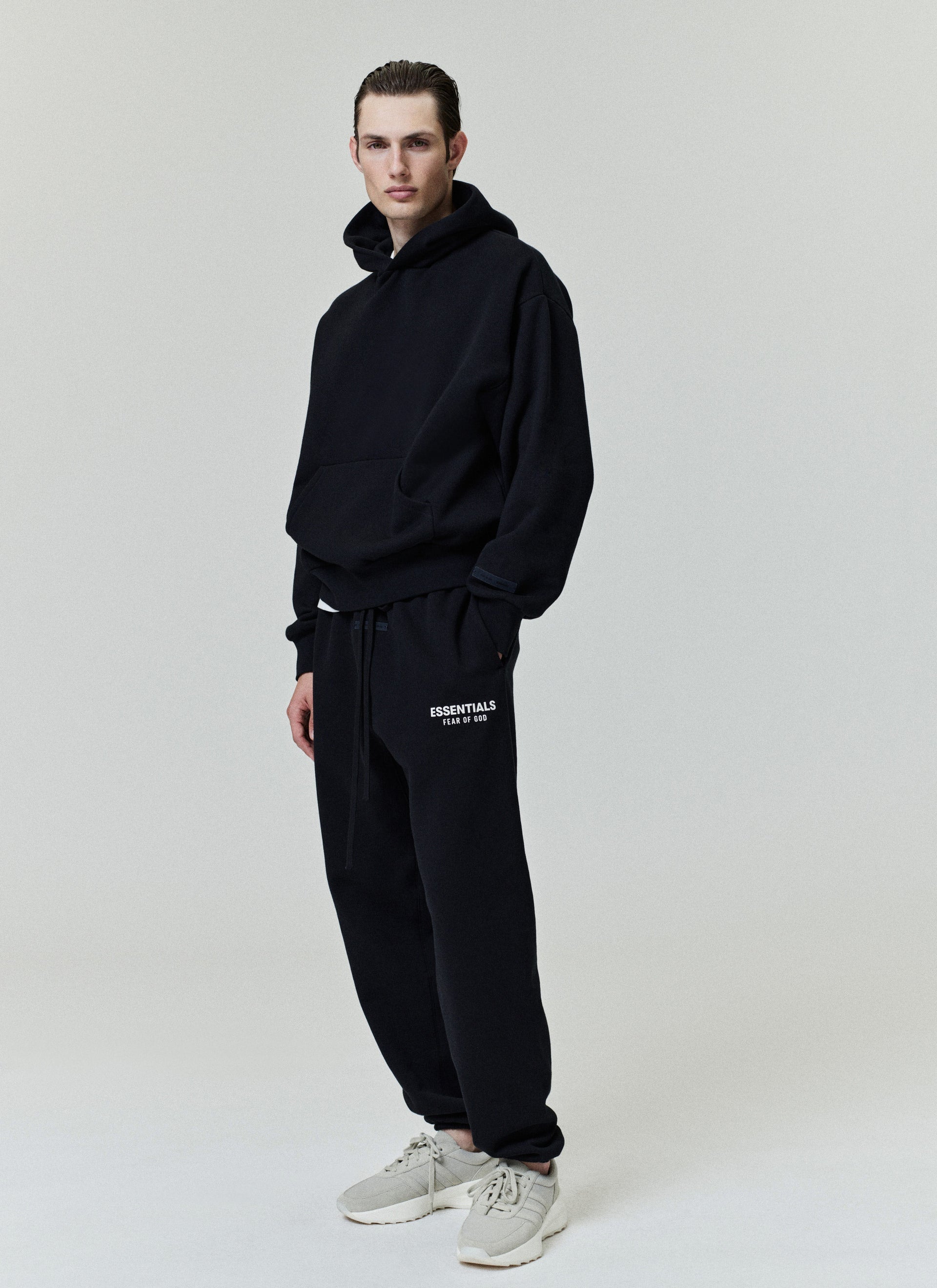 Fear Of God Essentials Classic Sweatpants (SS25) Jet Black