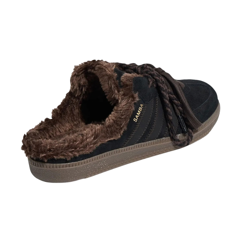 Adidas Samba OG Mule Black Dark Brown