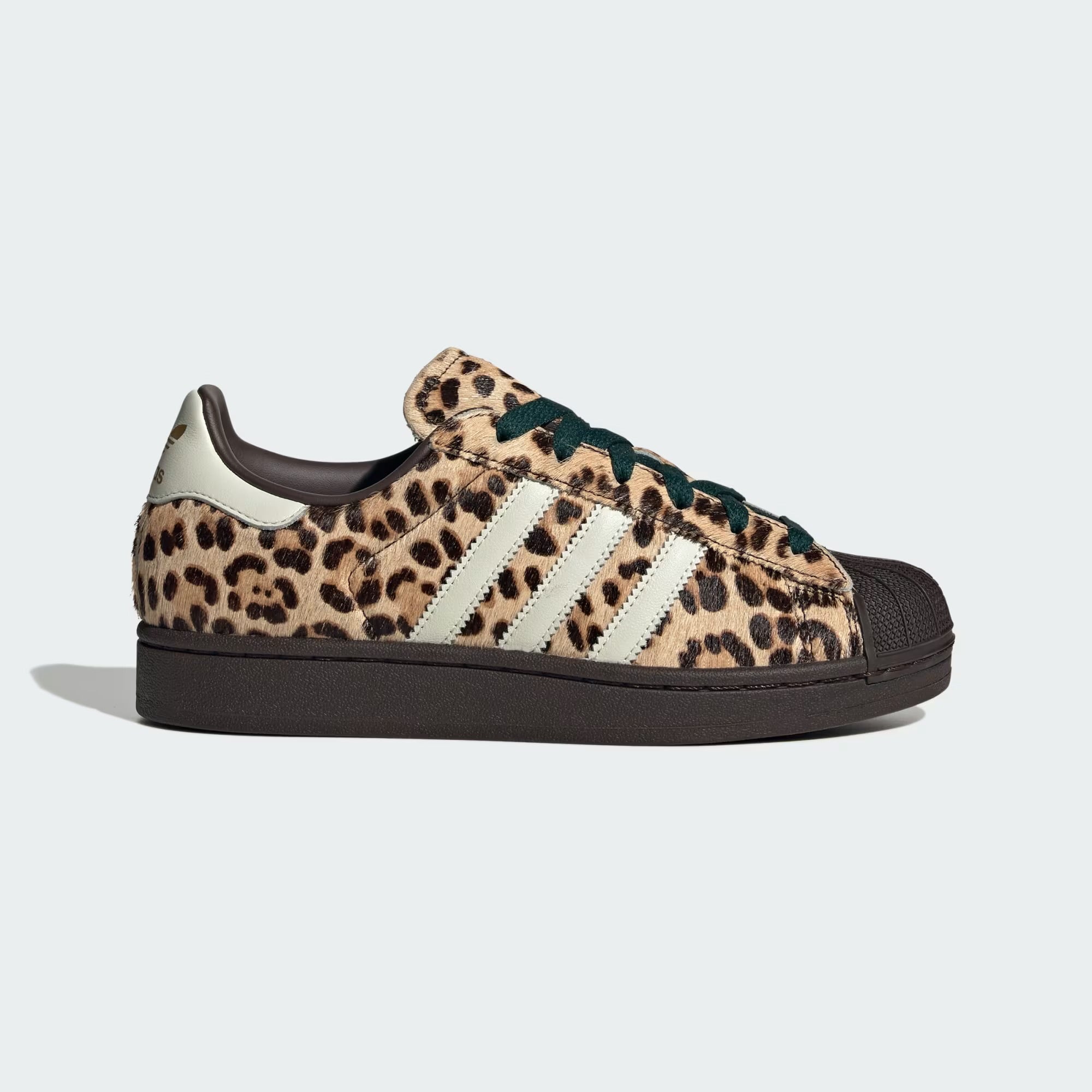 Adidas Superstar II Leopard Dark Brown Ivory