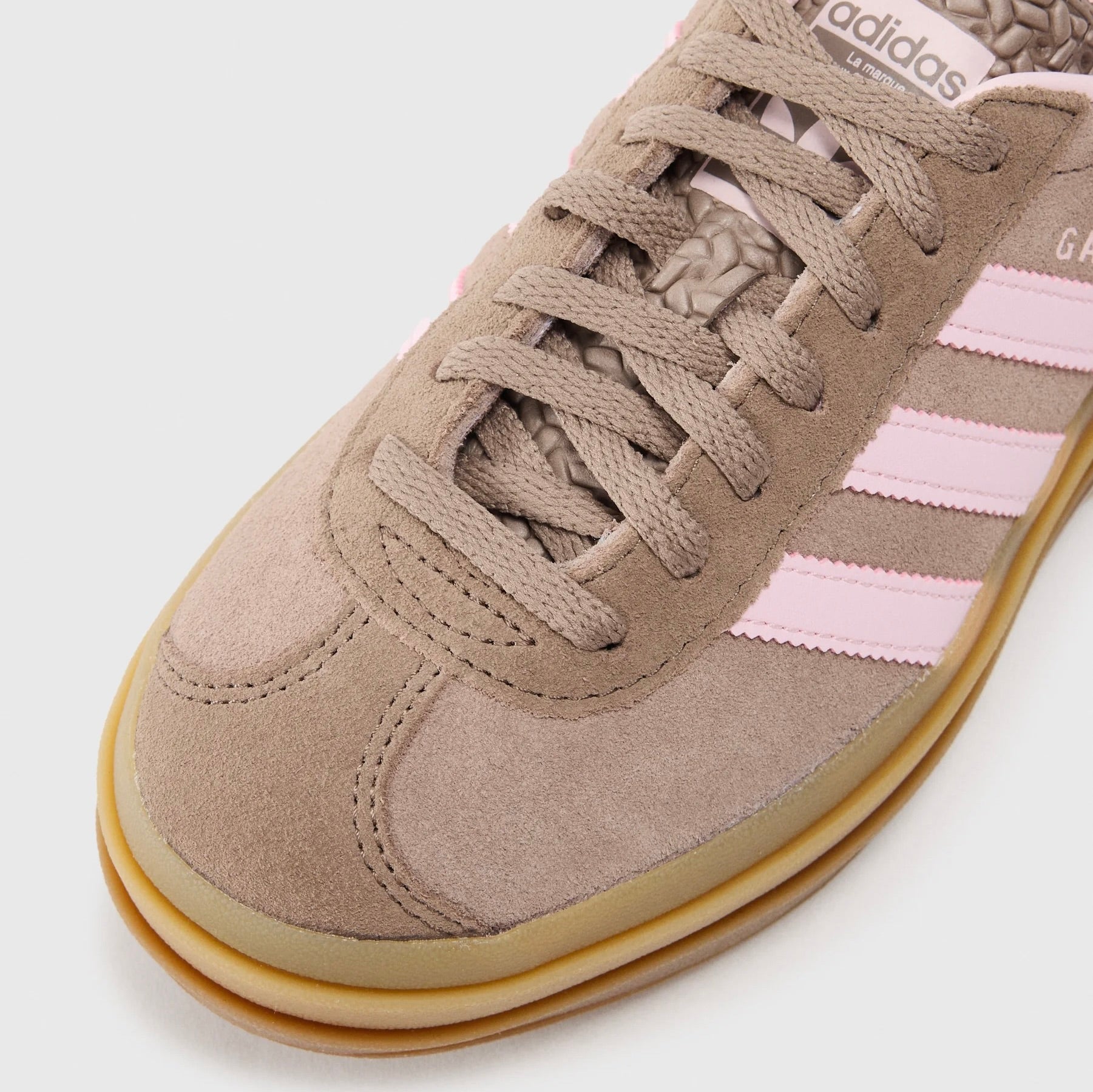 Adidas Gazelle Bold Trace Brown Clear Pink