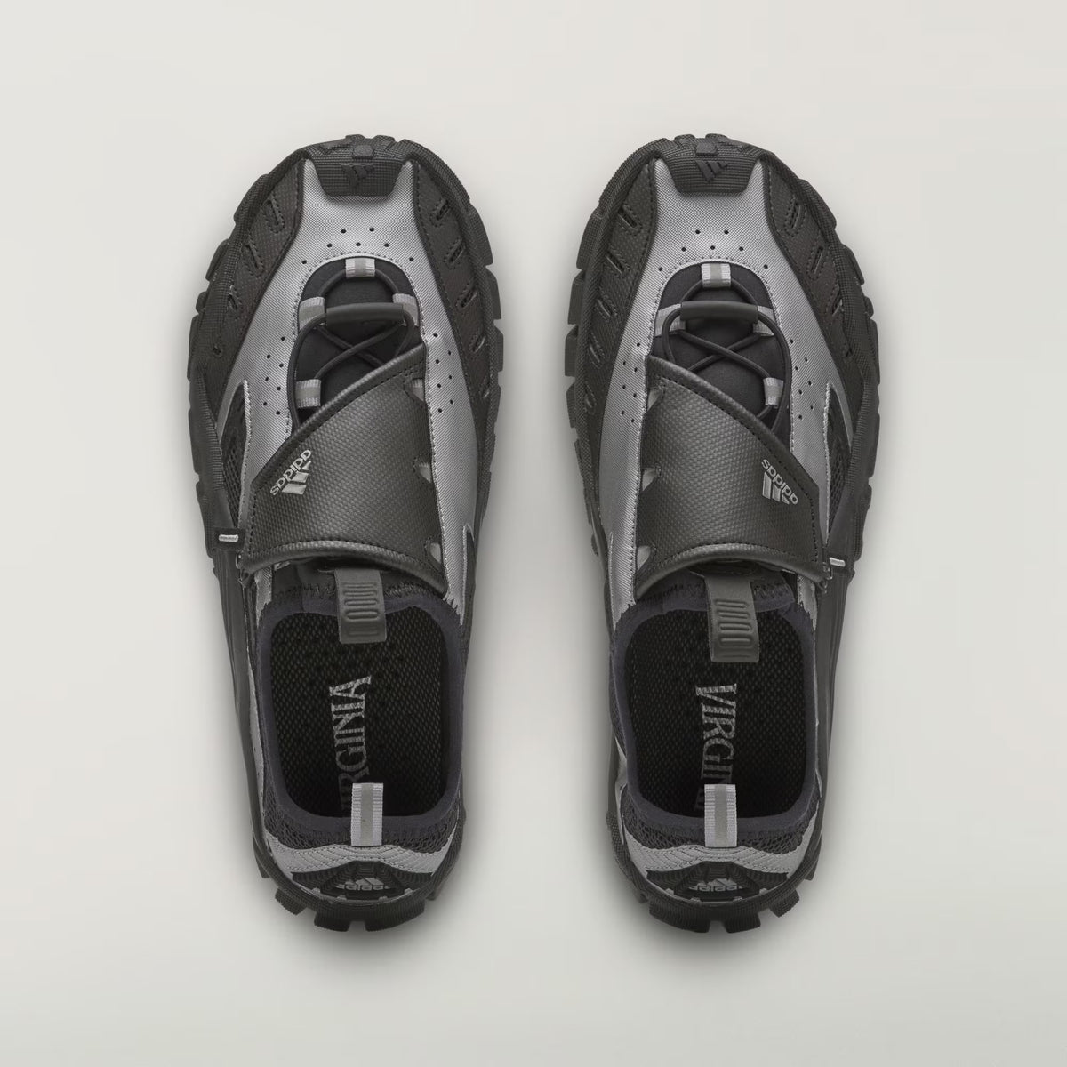 Adidas VIRGINIA Water Moc Pharrell Williams Black Iron Metallic