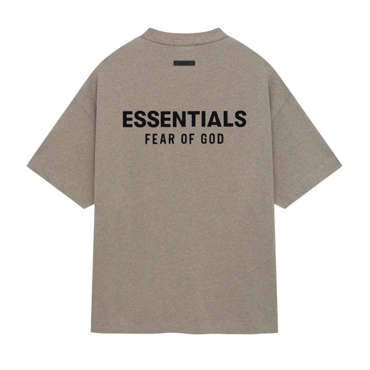 Fear Of God Essentials Jersey Crewneck T-shirt Heather Gray
