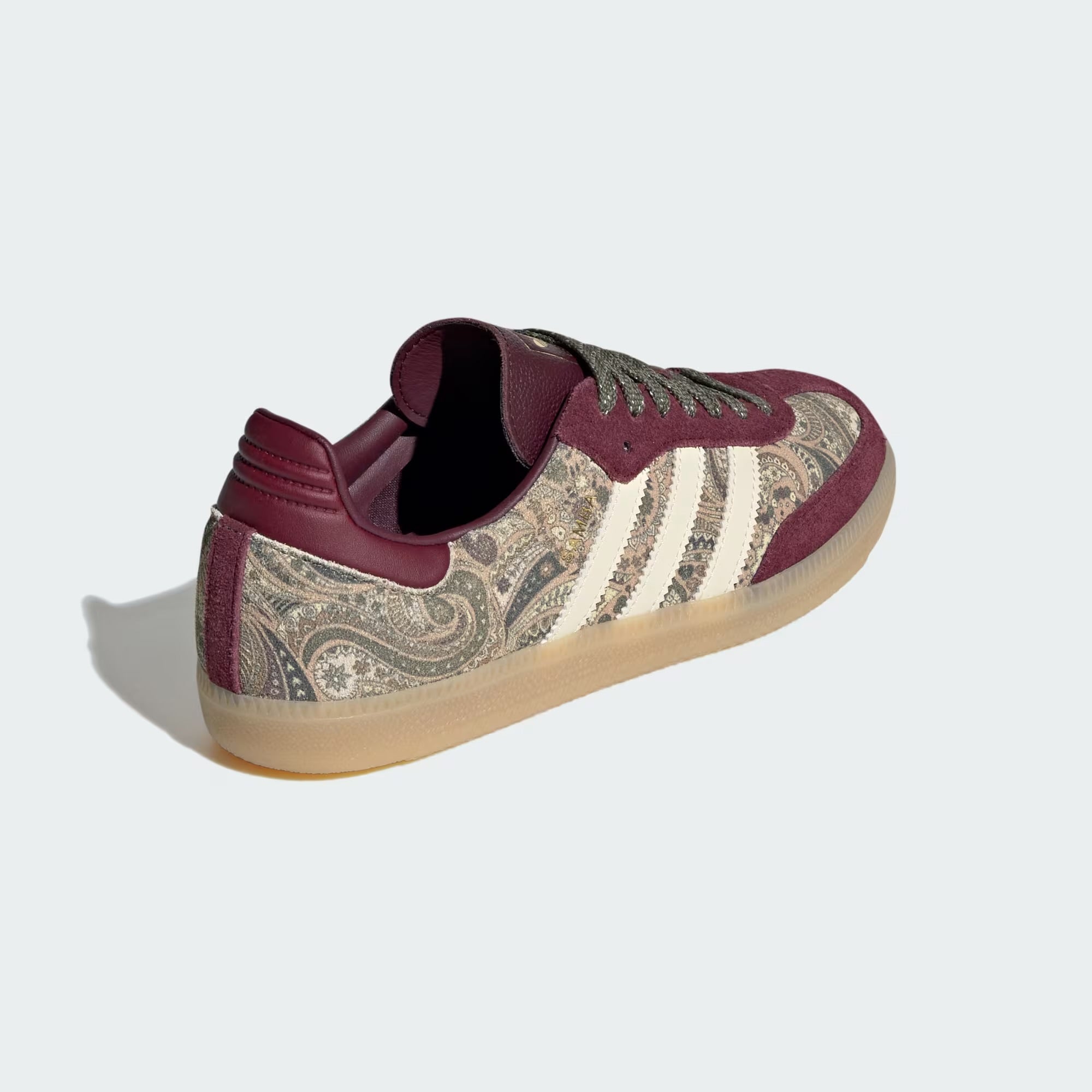 Adidas Samba OG Liberty London Maroon Warm Vanilla
