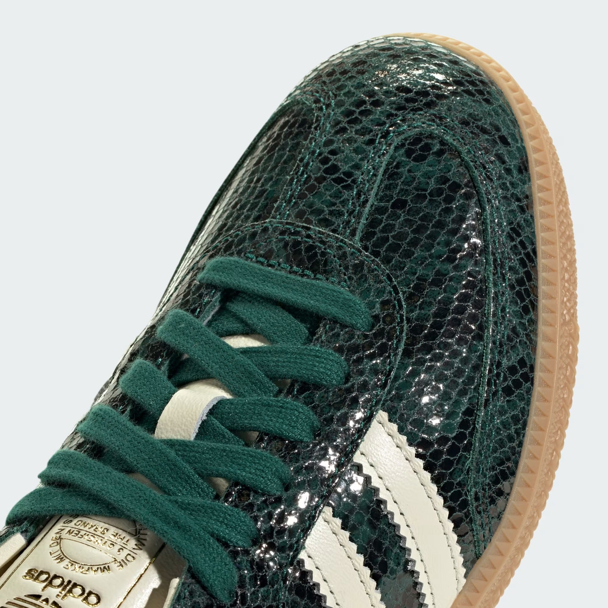 Adidas Samba Black Cream White Collegiate Green