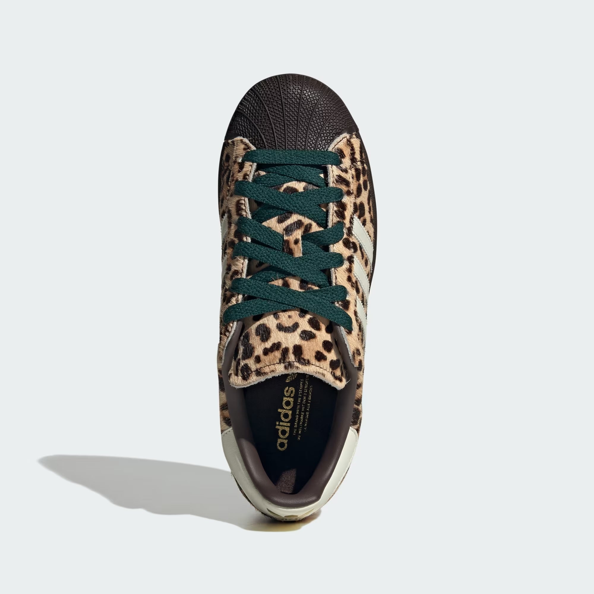 Adidas Superstar II Leopard Dark Brown Ivory