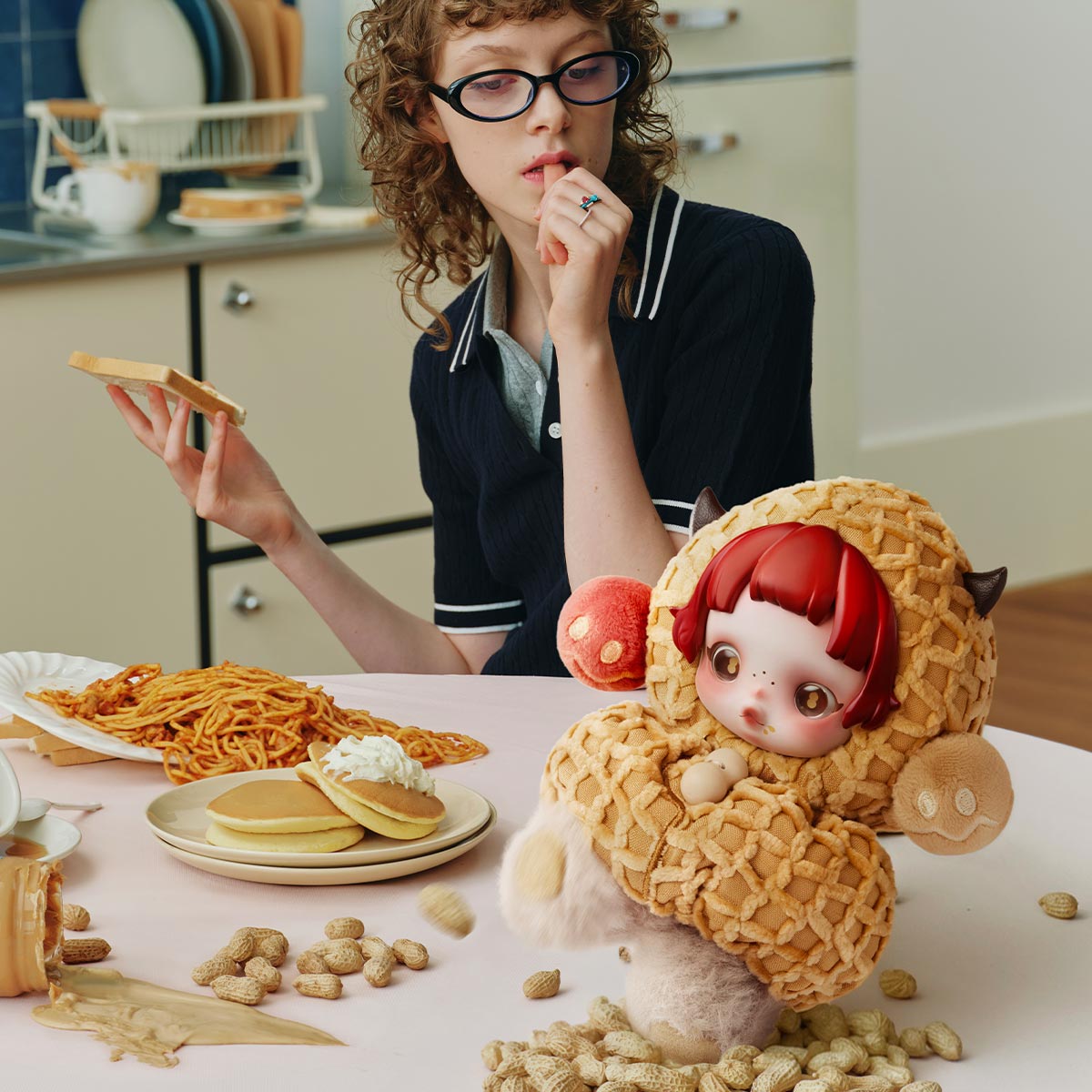 Pop Mart SKULLPANDA You Found Me! Series Plush Doll Pendant Single Blind Box