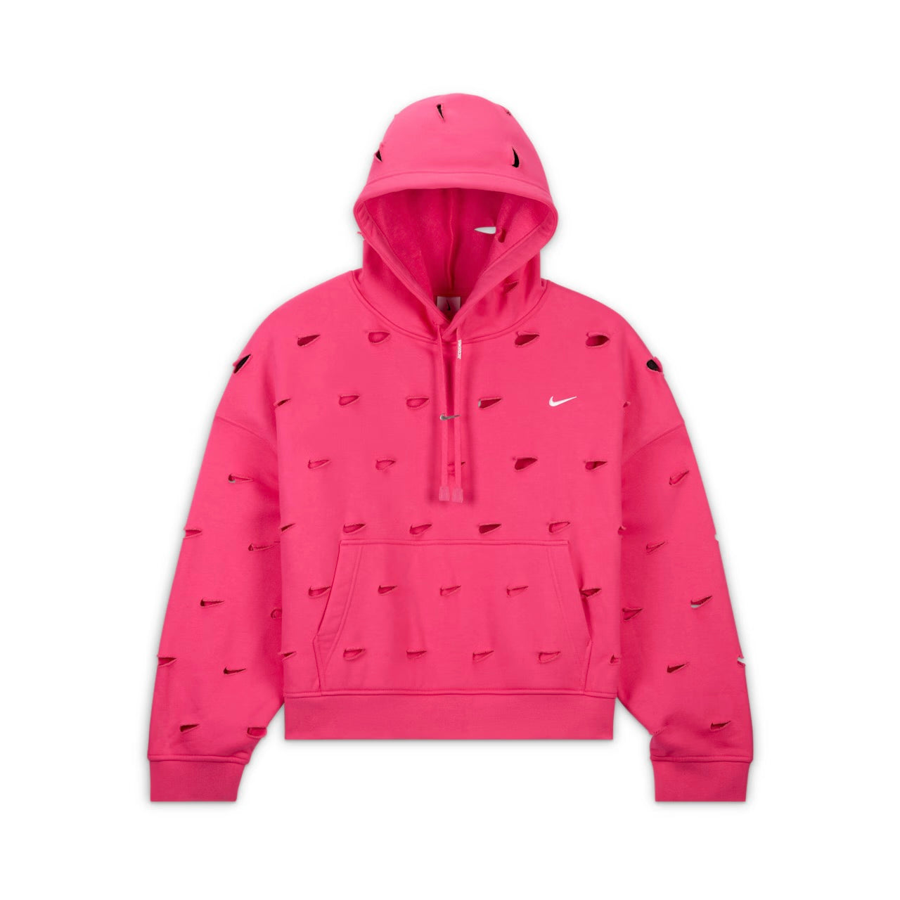 Nike x Jacquemus Le SWOOSH Hoodie Dark Pink