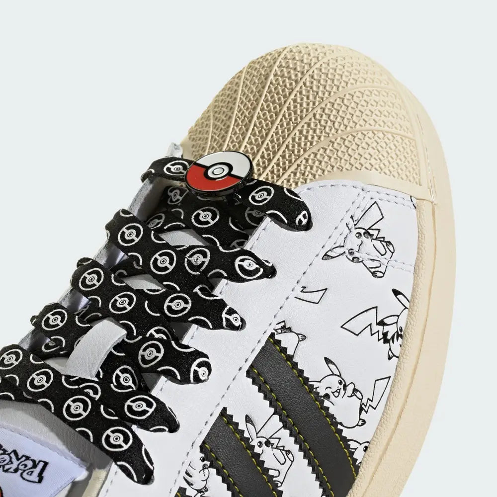 Adidas Superstar Pokémon Pikachu White