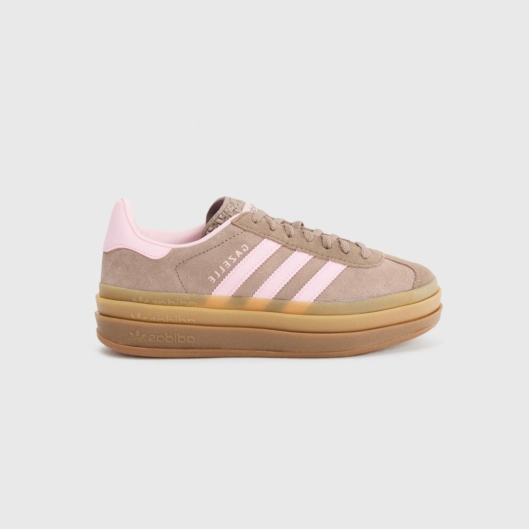 Adidas Gazelle Bold Trace Brown Clear Pink