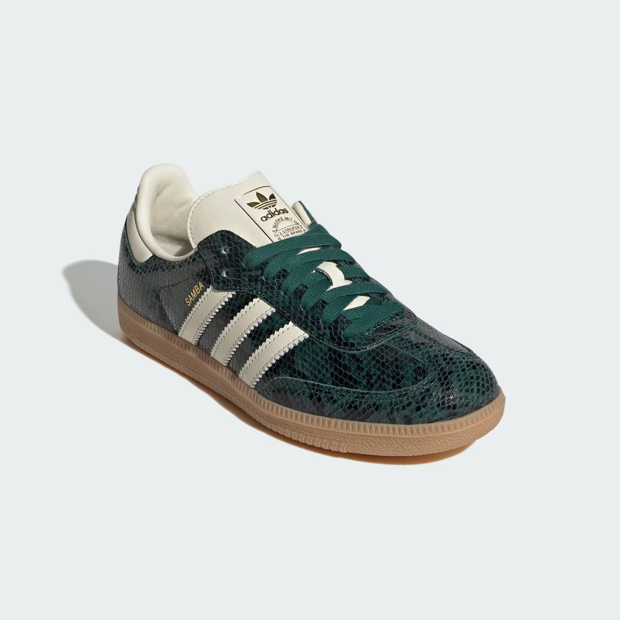 Adidas Samba Black Cream White Collegiate Green