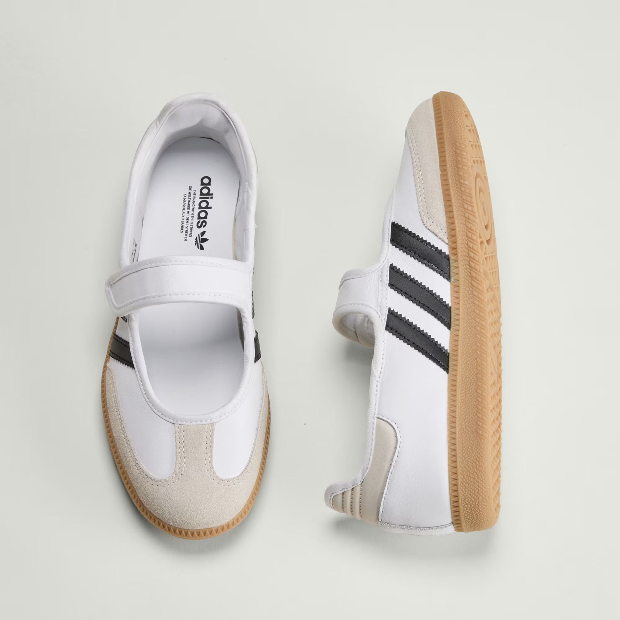 Adidas Samba Jane White Black Gum