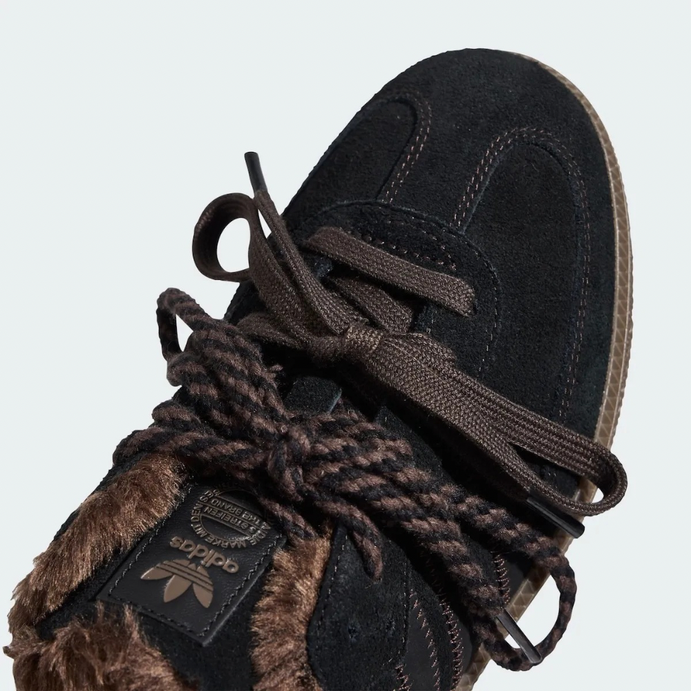 Adidas Samba OG Mule Black Dark Brown