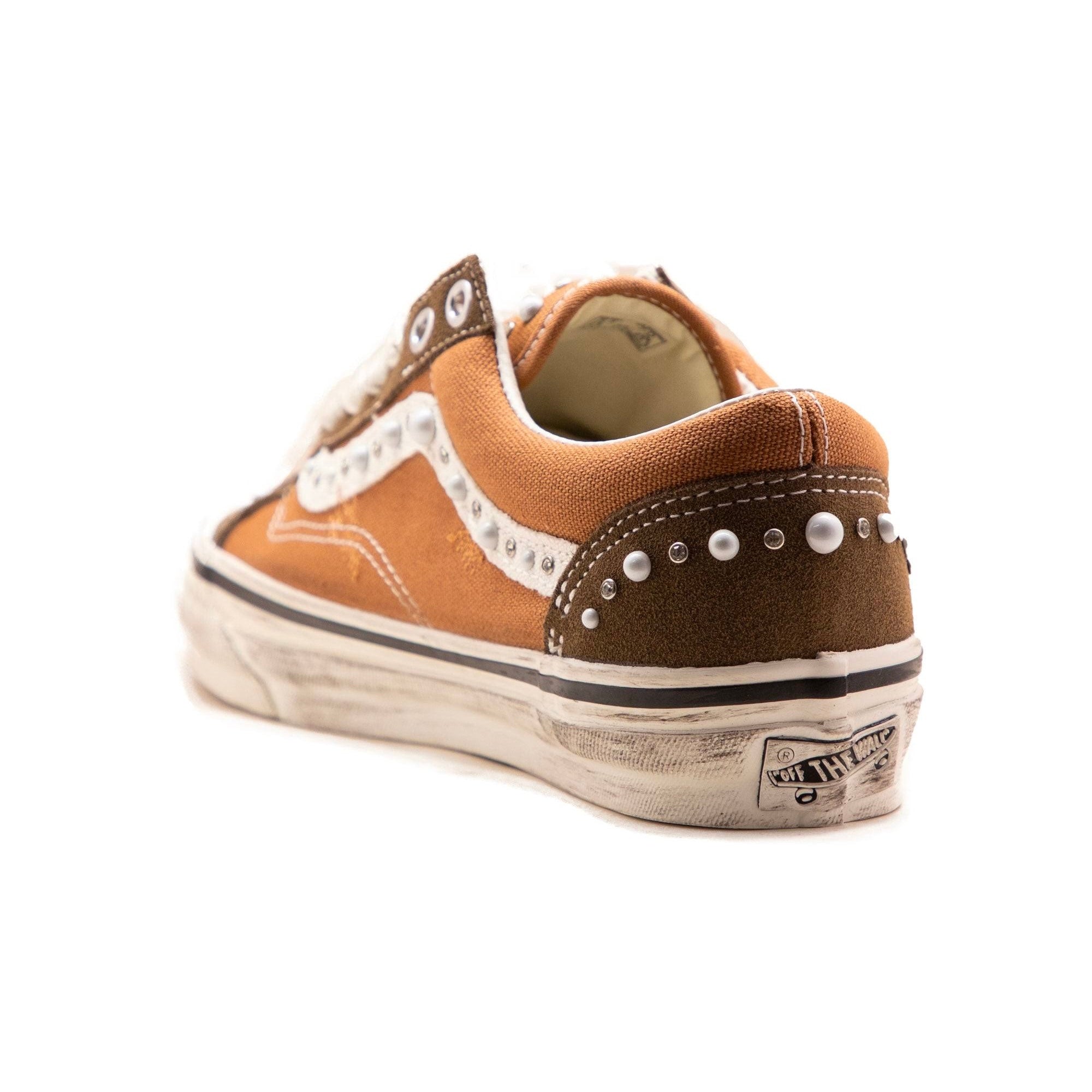 Vans LX Old School 36 Pearlized Pack Vintage Cocoa Brown