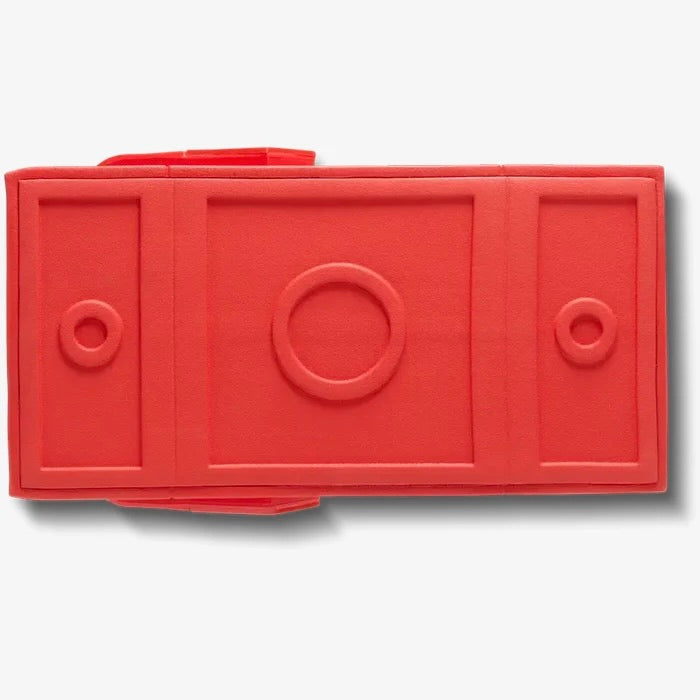 Sabots Crocs Brick Clog LEGO rouges