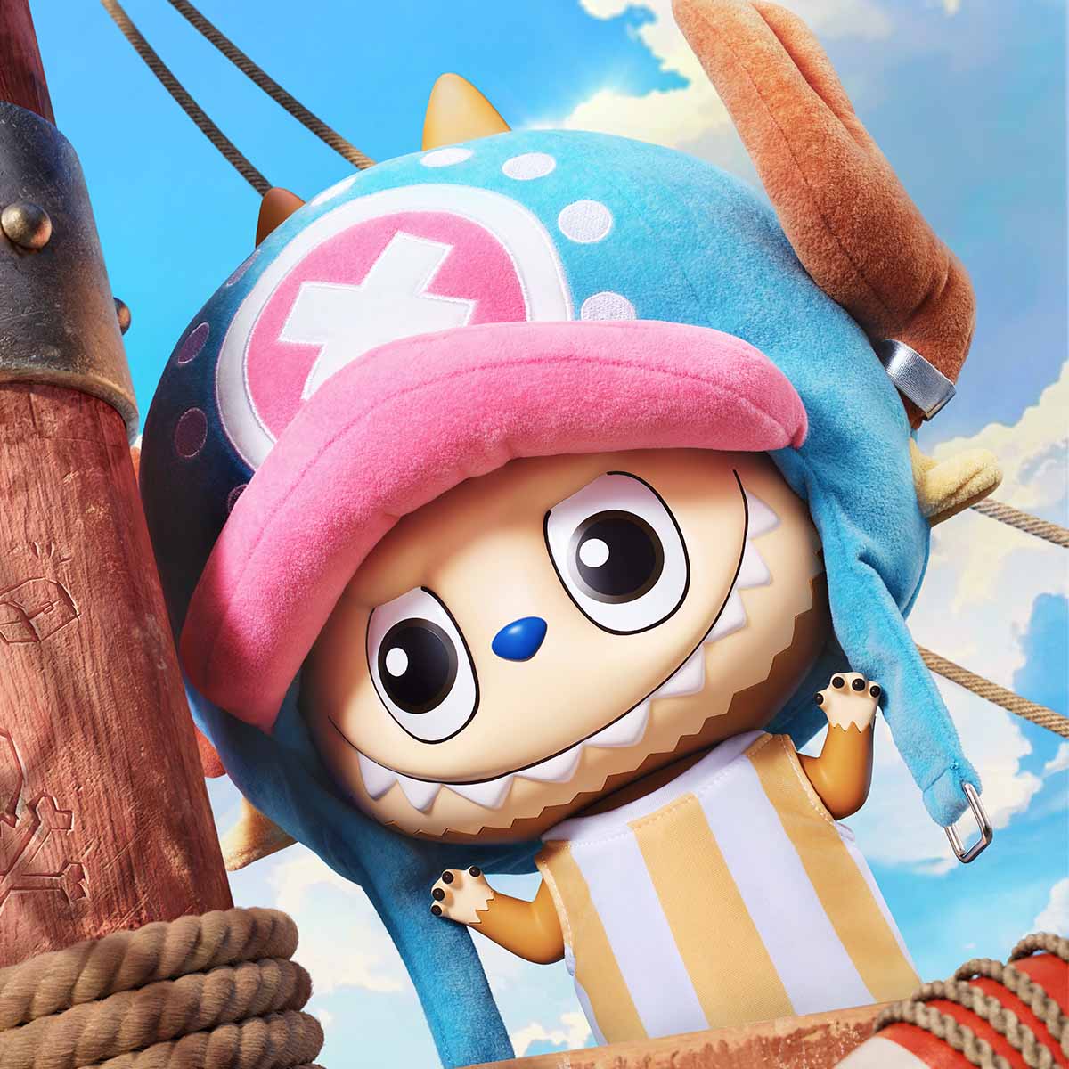 Pop Mart Labubu The Monsters x One Piece Mega Labubu Tonytony Chopper 400%