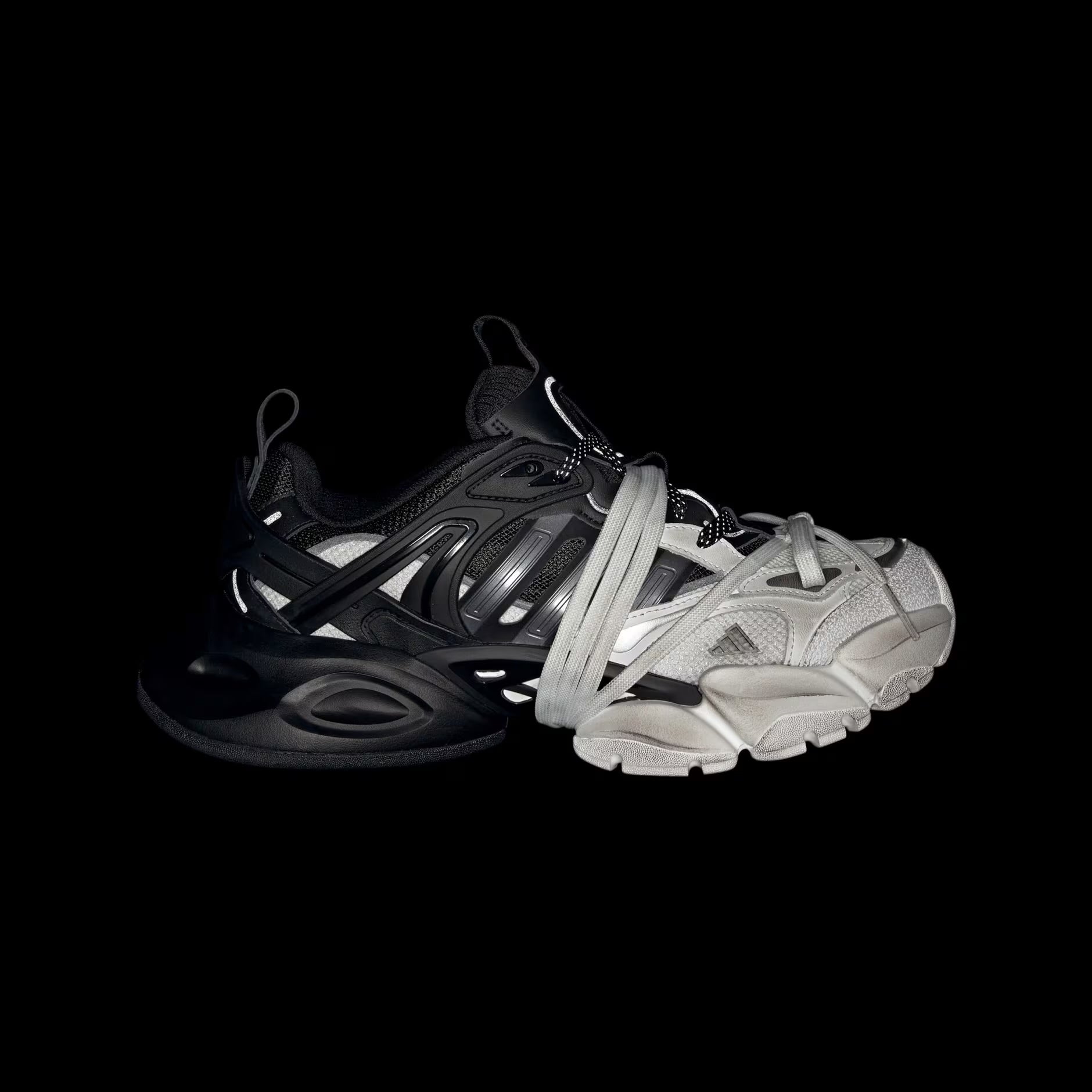 Adidas XLG Runner Deluxe White Black