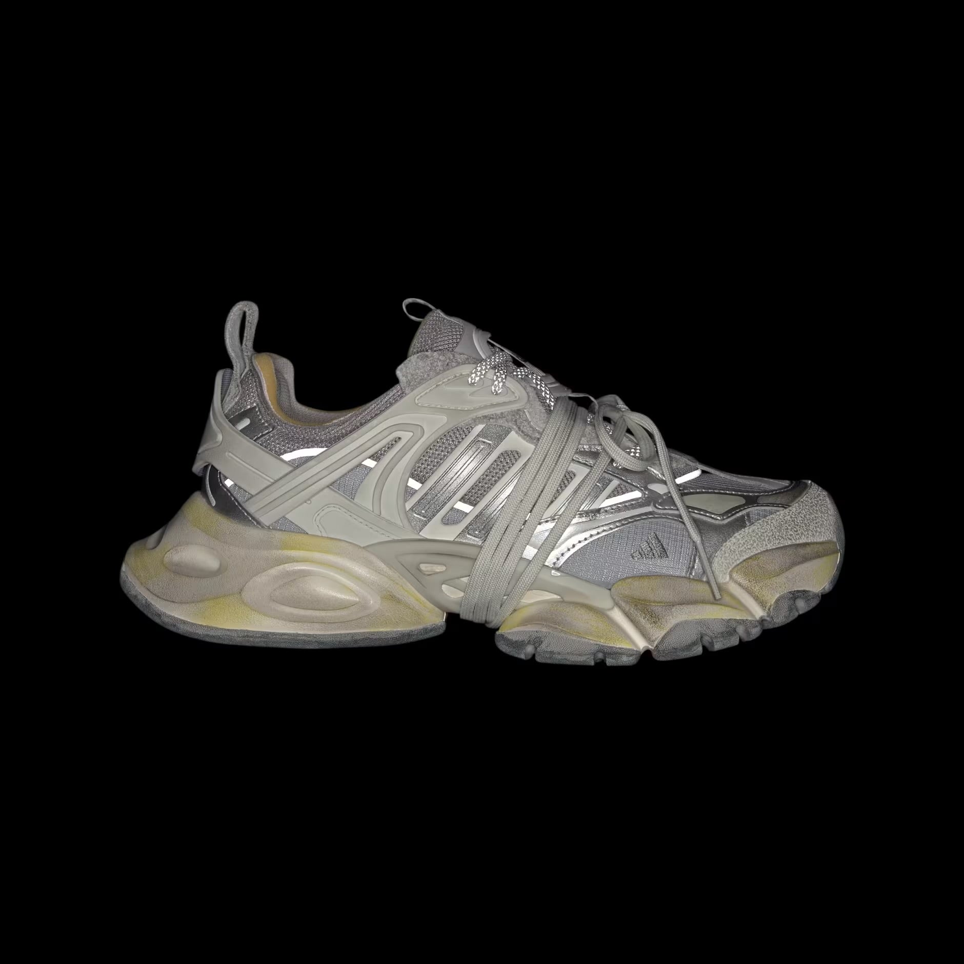 Adidas XLG Runner Deluxe Grey Metallic Silver