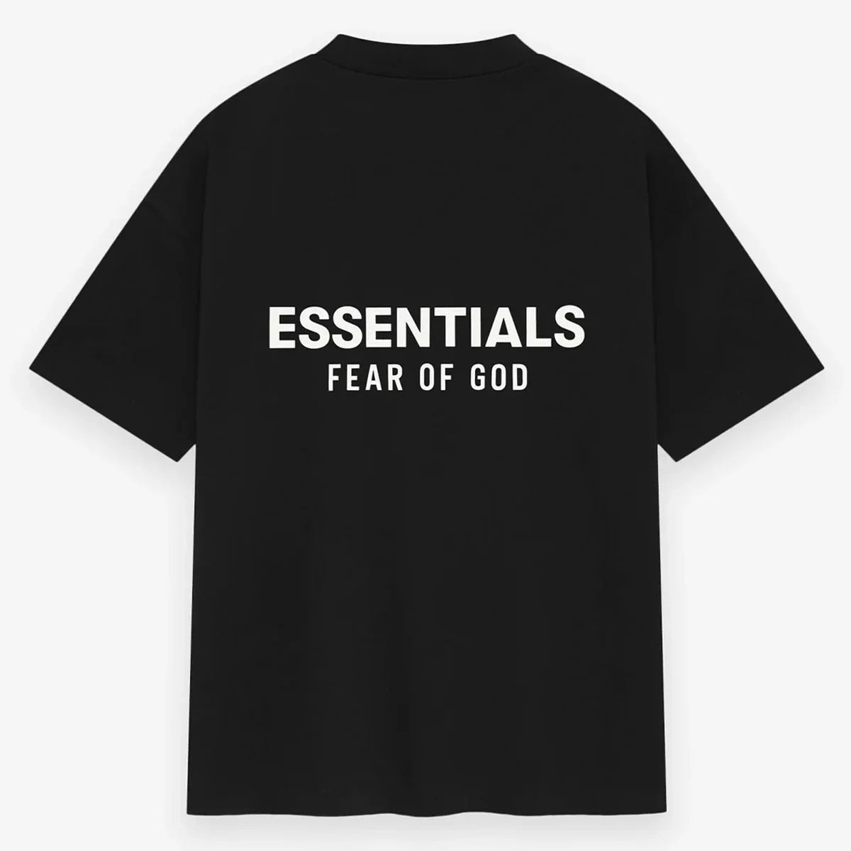 Fear Of God Essentials Classic Short Sleeve Tee Jet Black