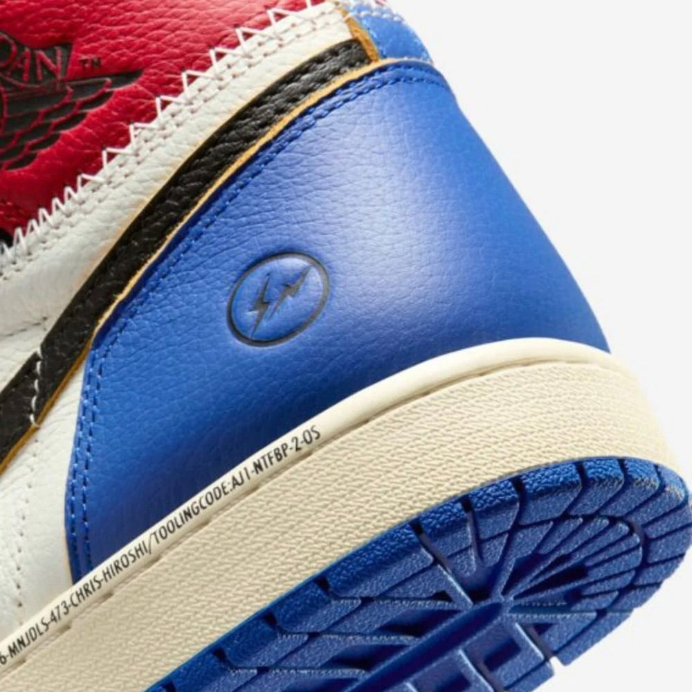 AIR JORDAN 1 RETRO HIGH OG SP FRAGMENT X UNION LA VARSITY RED SPORT ROYAL