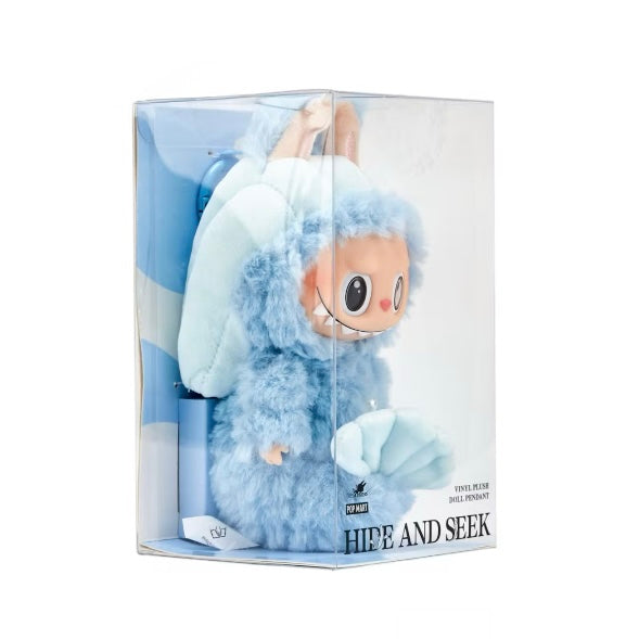 Pop Mart Labubu Hide and Seek In Singapore Vinyl Plush Doll Pendant Keychain