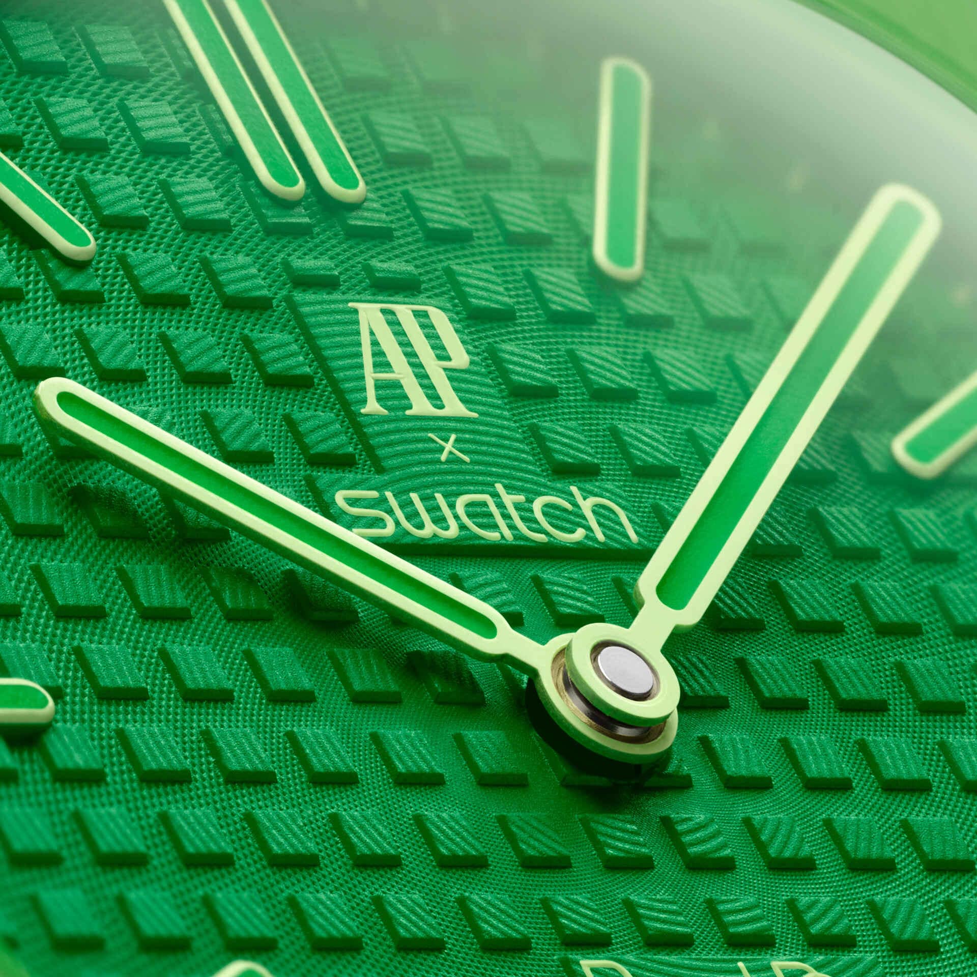 Swatch x Audemars Piguet AP Bioceramic Royal Pop Green Eight
