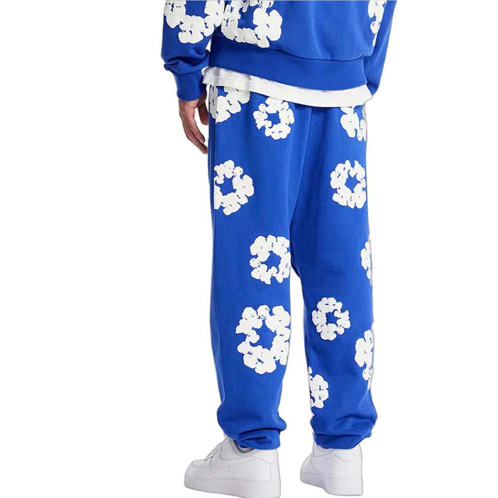 Denim Tears The Cotton Wreath Sweatpants Royal Blue