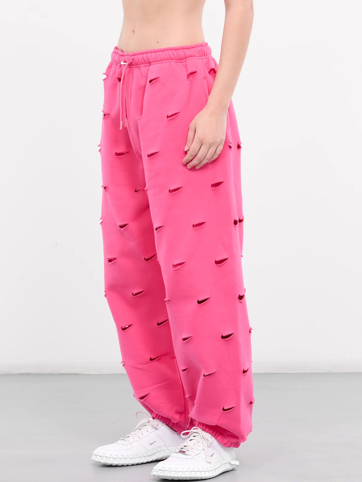 Nike x Jacquemus Le Jogging SWOOSH Pantalon Rose Foncé